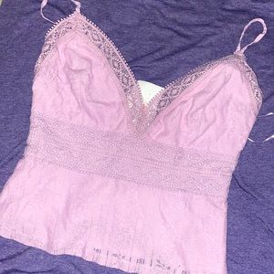Blush Lilac Lace Cami